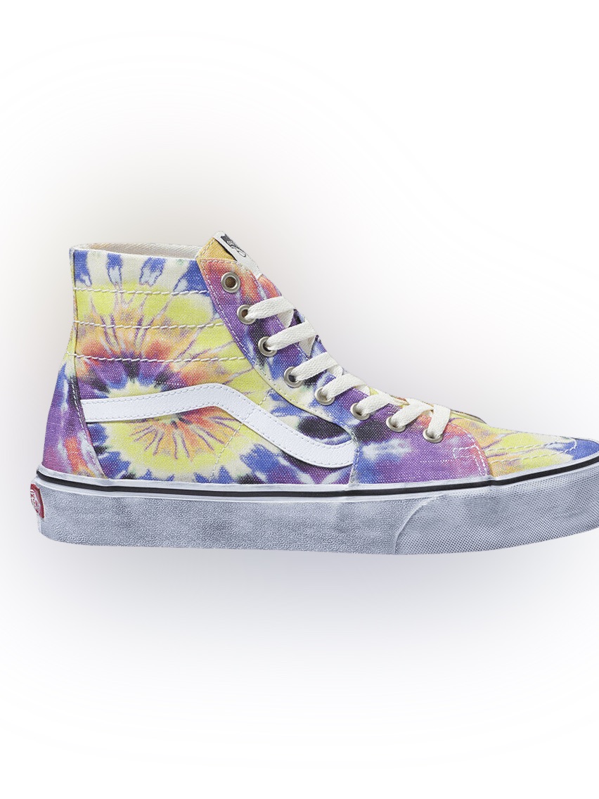 62 Brand New With Tags Vans Sk8Hi Washed  Tie Dye Sneakers